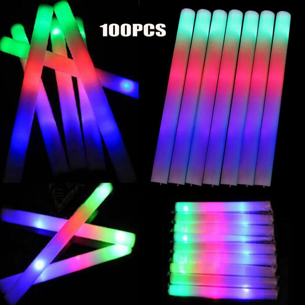 Wedding Supply Bulk - Kızdırma Çubukları Toplu 100'lü Paket LED