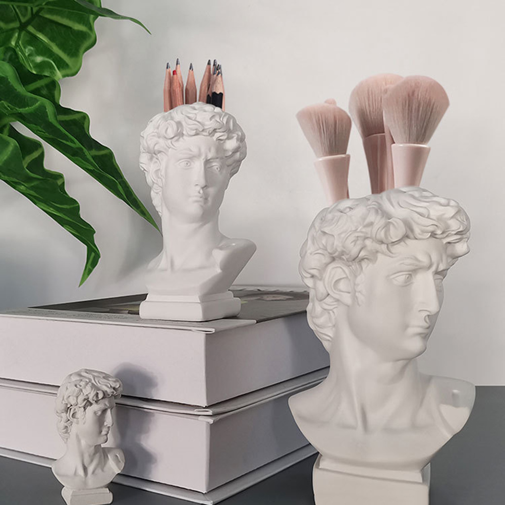Flower Girl Basket - Yaratıcı Kalemlik Sanat Saksı Makyaj Fırçası