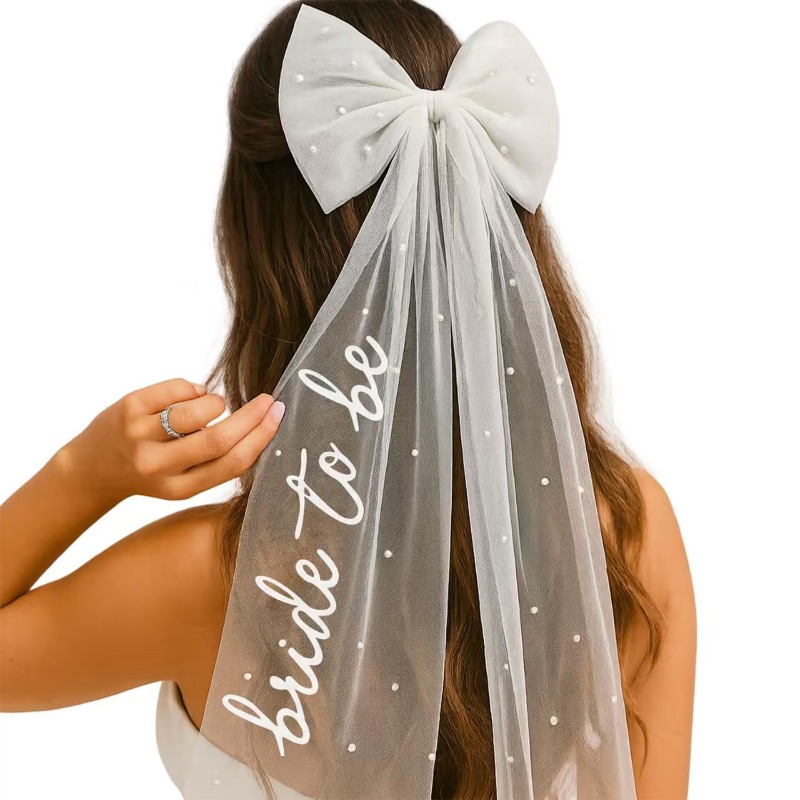 Wedding Supply List - Gelin Adayı Fiyonklu Duvak - Bekarlığa