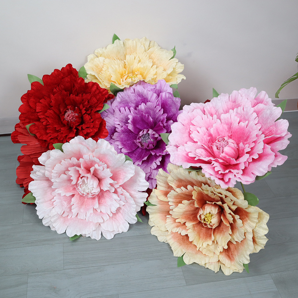 Wedding Supply Bulk - 30-80cm Dev Kadife Şakayık Çiçekleri Toplu