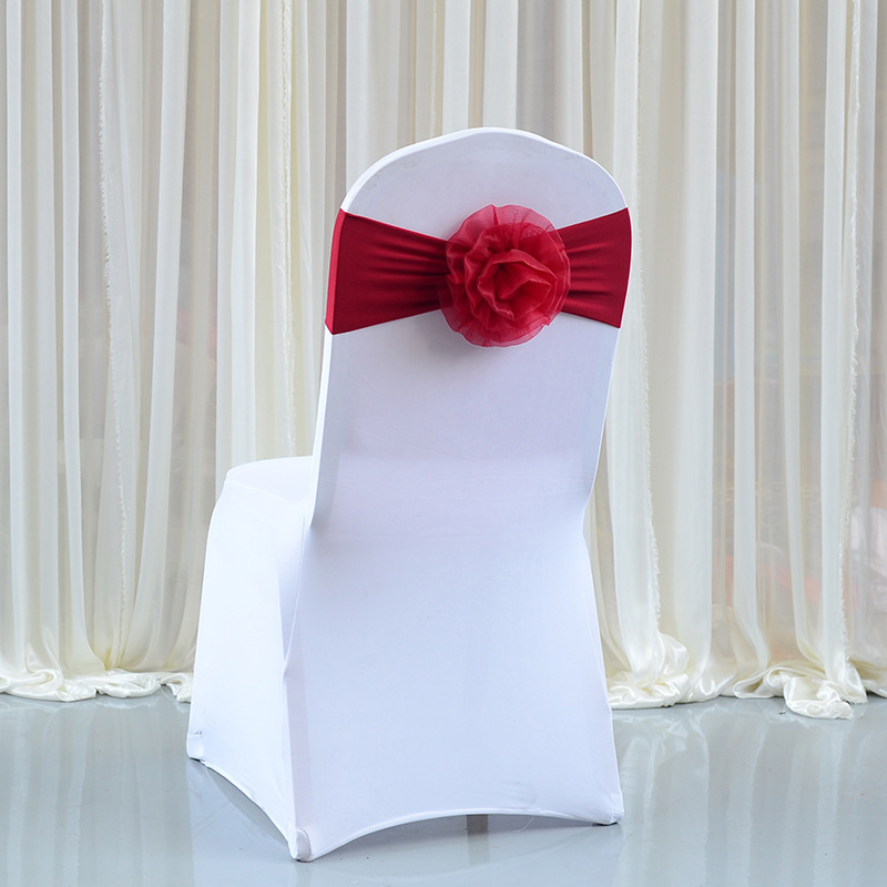 Chair Sash Organza - 10/20 adet Düğün Dekorasyon Sandalye Kuşağı