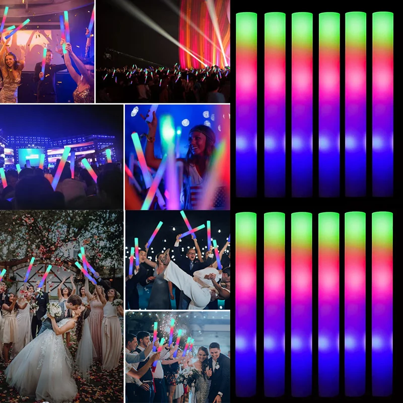 15/30 adet LED parlak çubuklar - Wedding Supply Bulk incelemesi ve fiyatı