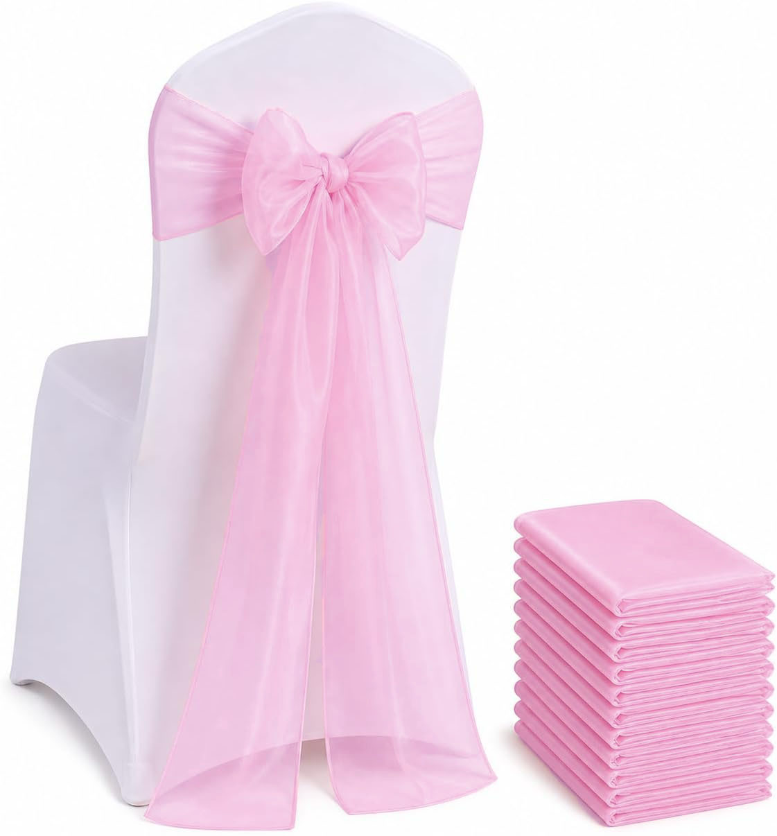Organze Sandalye Kurdeleleri 1 - Chair Sash Organza incelemesi ve fiyatı