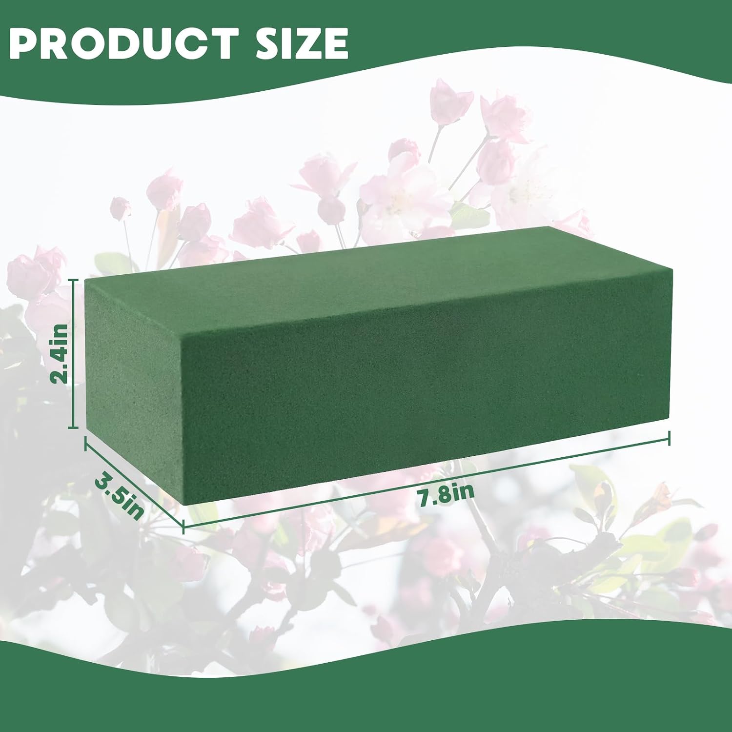 72 Adet Çiçek Süngeri Blokları - Wedding Floral Supply incelemesi ve fiyatı