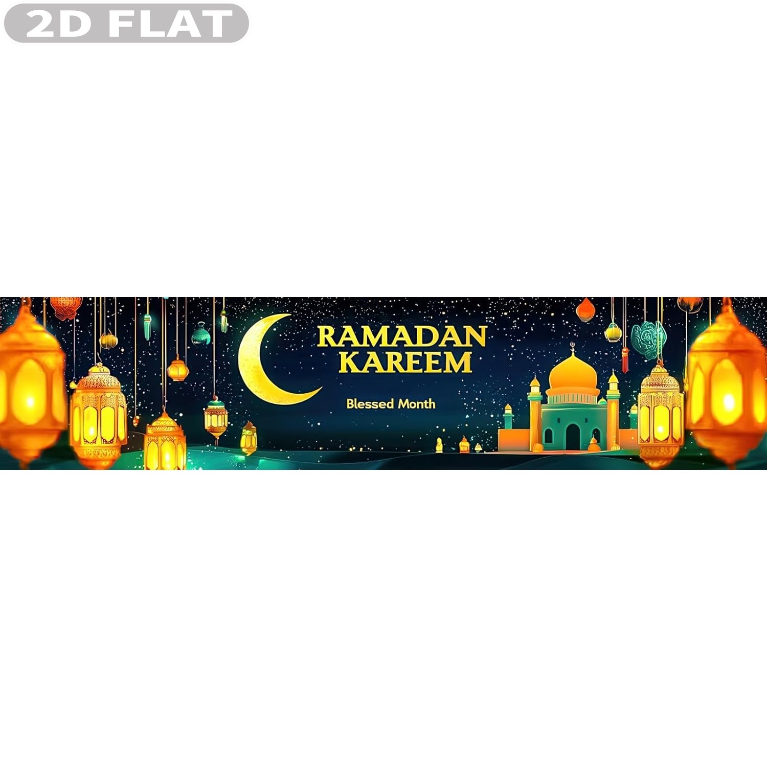 2D Düz 1 Adet Ramazan Bayramı  - Photo Booth Prop incelemesi ve fiyatı