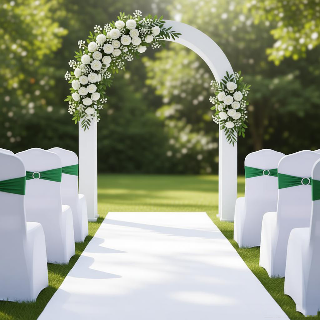 10 adet Yuvarlak Toka Elastik  - Chair Sash Organza incelemesi ve fiyatı