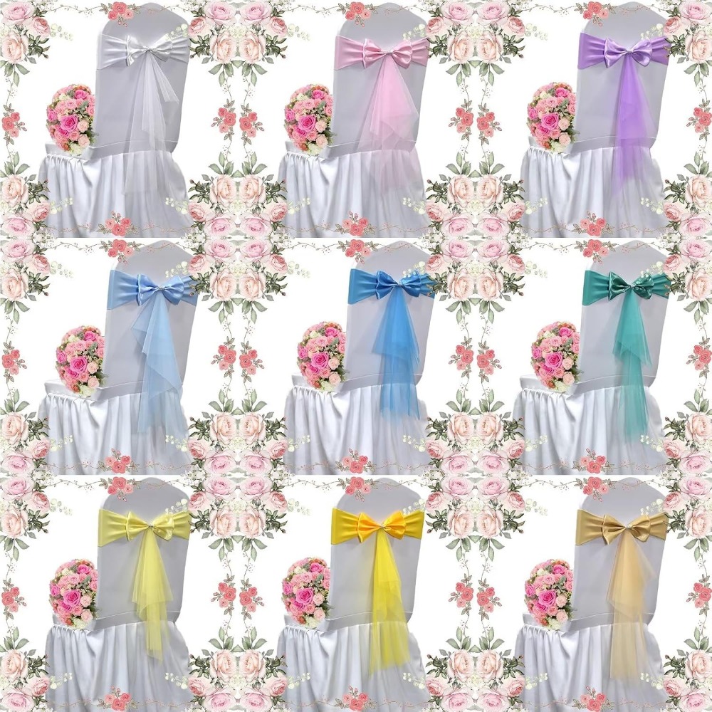 Klasik Avrupa Tarzı Organze St - Chair Sash Organza incelemesi ve fiyatı