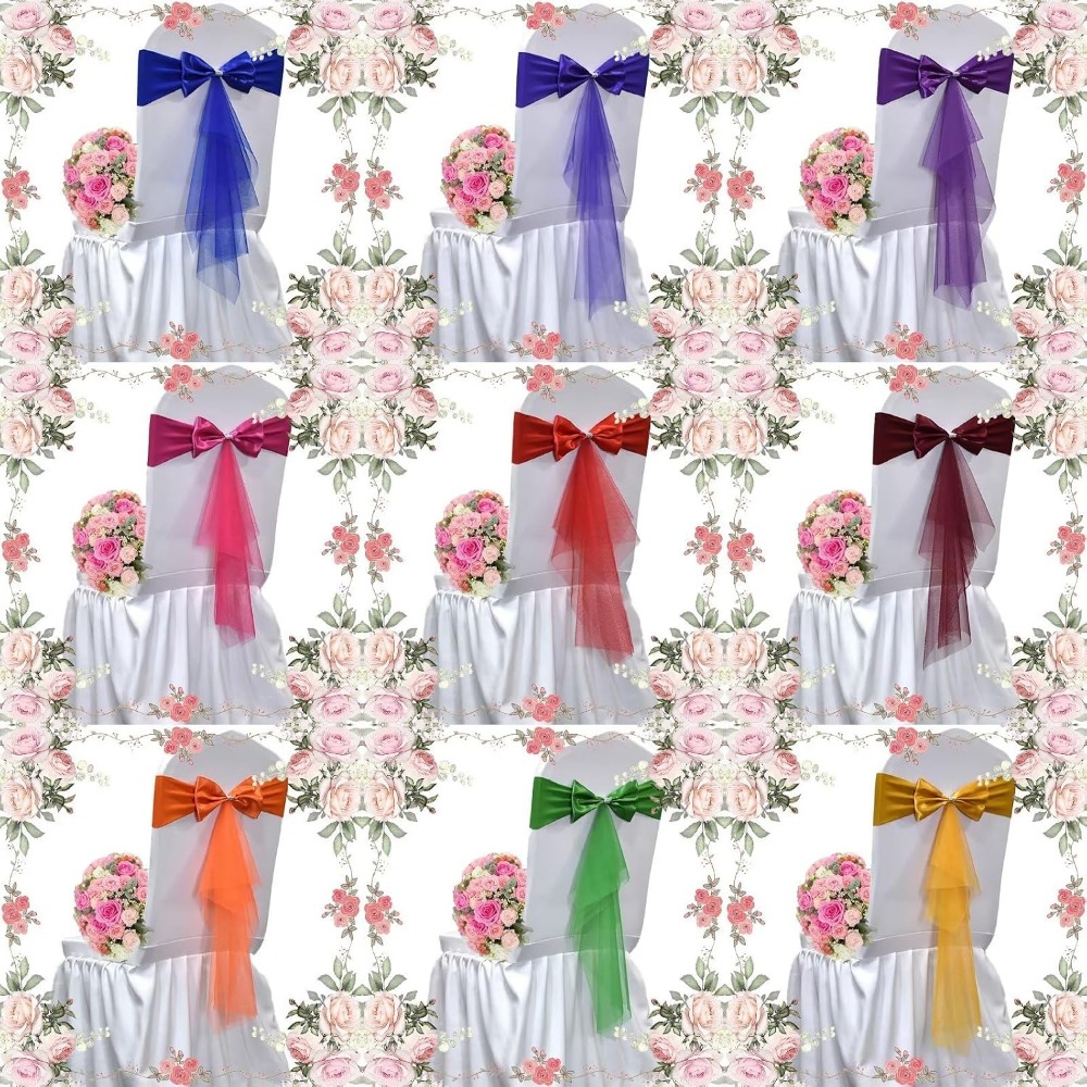 Klasik Avrupa Tarzı Organze St - Chair Sash Organza incelemesi ve fiyatı