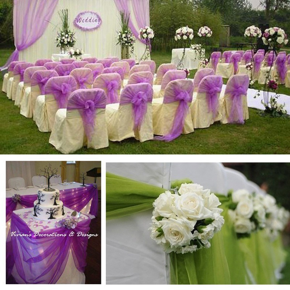 Düğün Dekorasyon Tül Rulo Kris - Chair Sash Organza incelemesi ve fiyatı