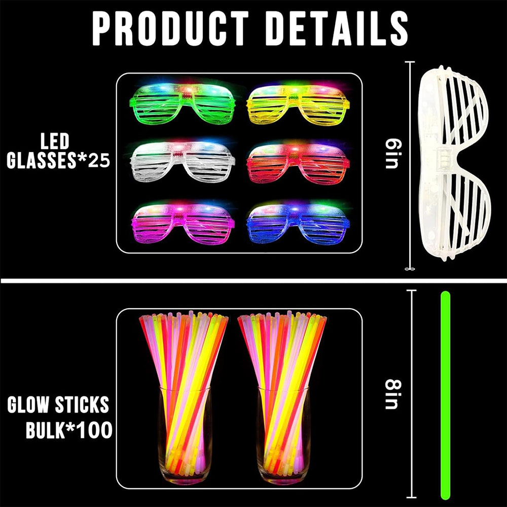 136 Paket Karanlıkta Glow Ligh - Wedding Supply Bulk incelemesi ve fiyatı