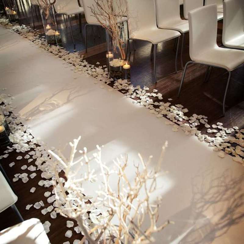 Düğün beyaz halı koridor Runne - Aisle Runner White incelemesi ve fiyatı