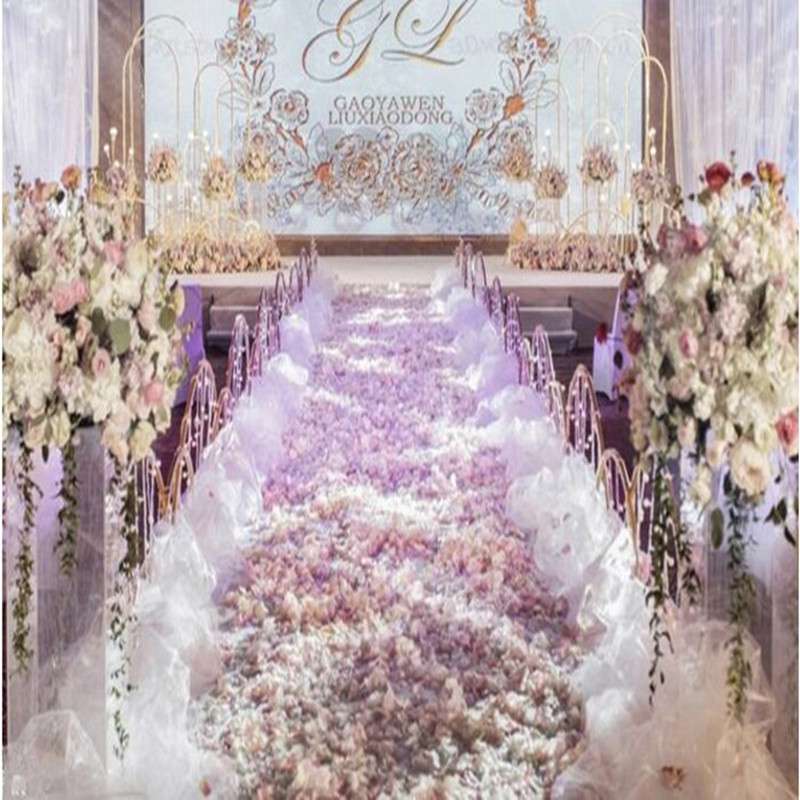Zarif Beyaz Düğün Dekorasyonu  - Aisle Runner White incelemesi ve fiyatı
