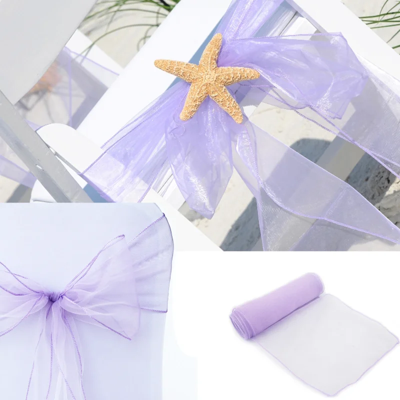 Düğün Sandalyesi Süslemeleri O - Chair Sash Organza incelemesi ve fiyatı