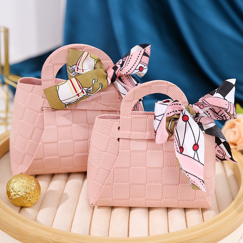 10 adet Deri Pembe Hediye Çant - Wedding Supply List incelemesi ve fiyatı