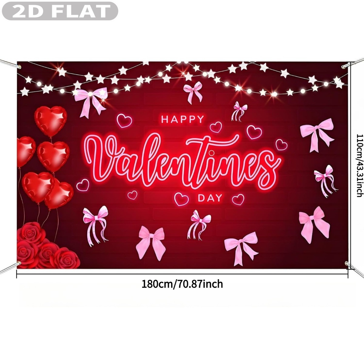 2D DÜZ 1 adet Sevgililer Günü  - Photo Booth Prop incelemesi ve fiyatı