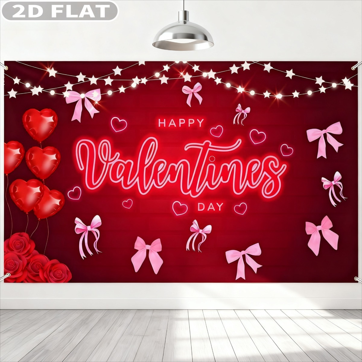 2D DÜZ 1 adet Sevgililer Günü  - Photo Booth Prop incelemesi ve fiyatı