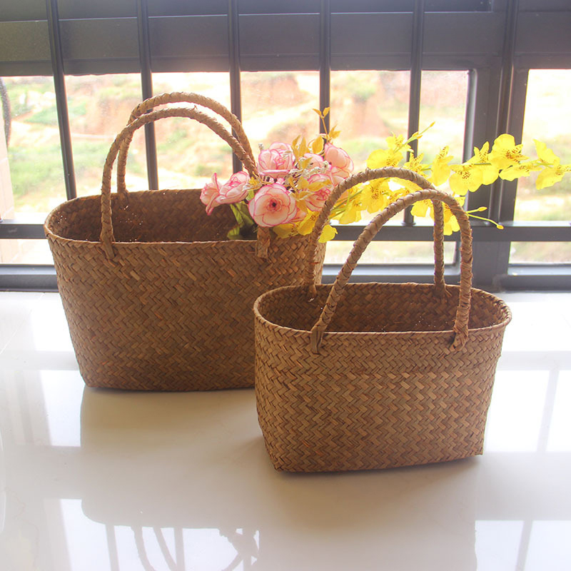 Seaweeds dokuma sepet çiçek se - Flower Girl Basket incelemesi ve fiyatı