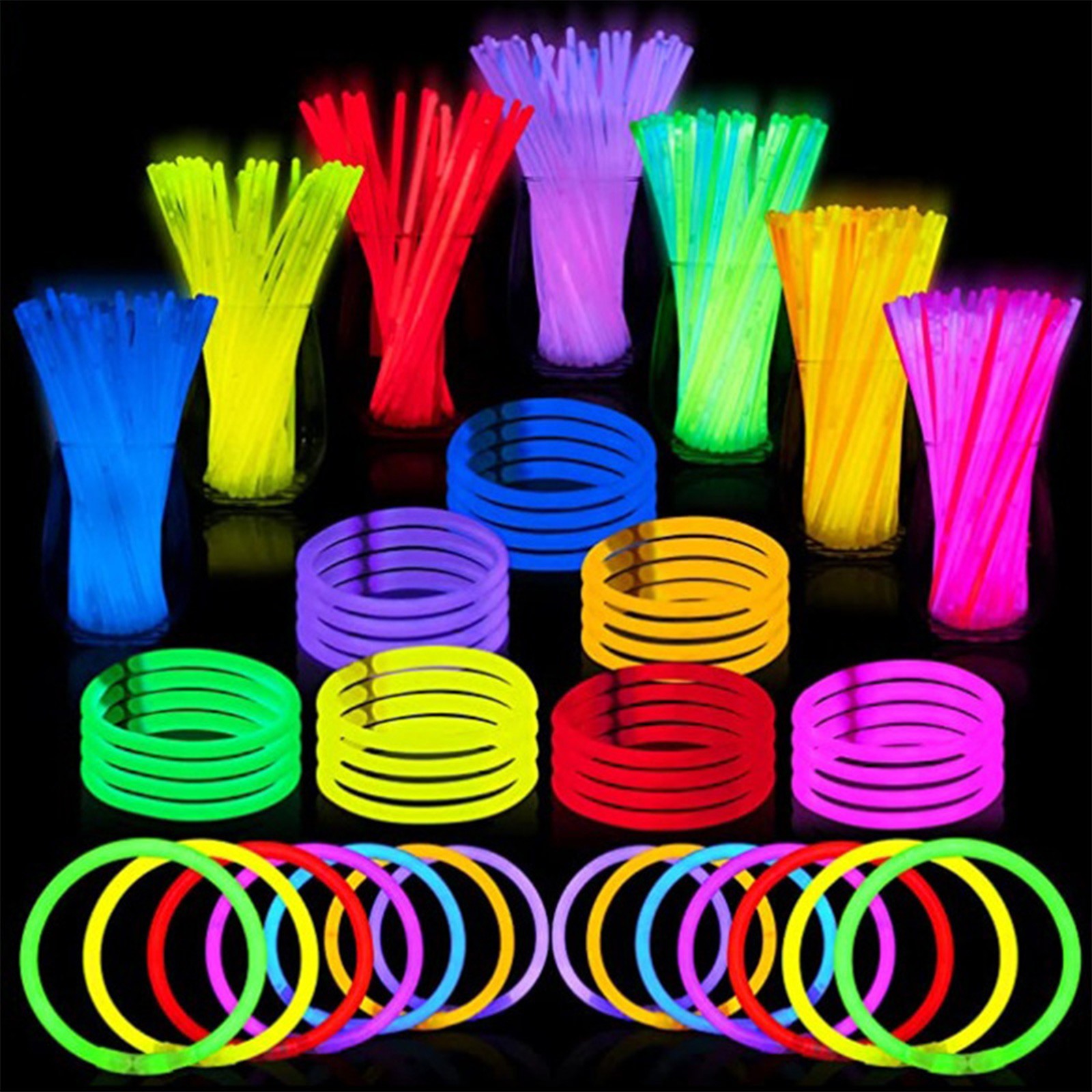 ‌ 100 Paket 20 cm Floresan Par - Wedding Supply Bulk incelemesi ve fiyatı
