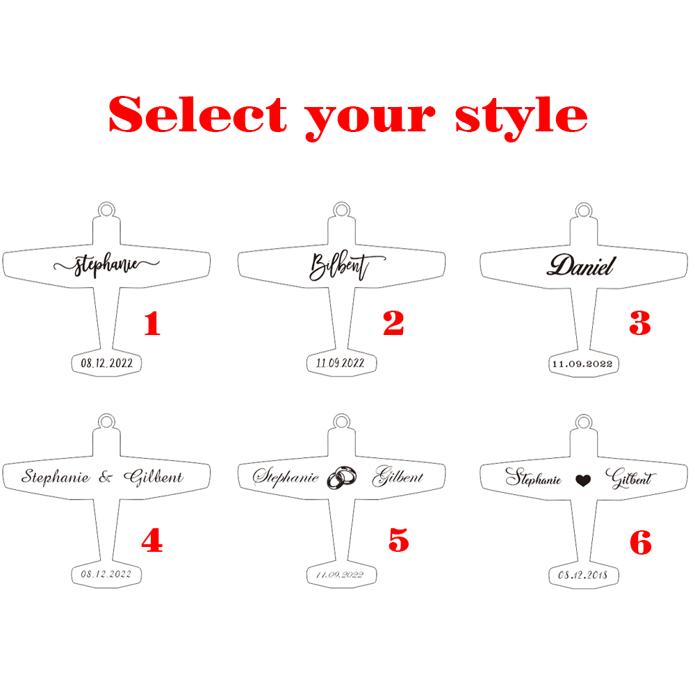 Özel kazımayı düğün Metal uçak - Wedding Supply List incelemesi ve fiyatı