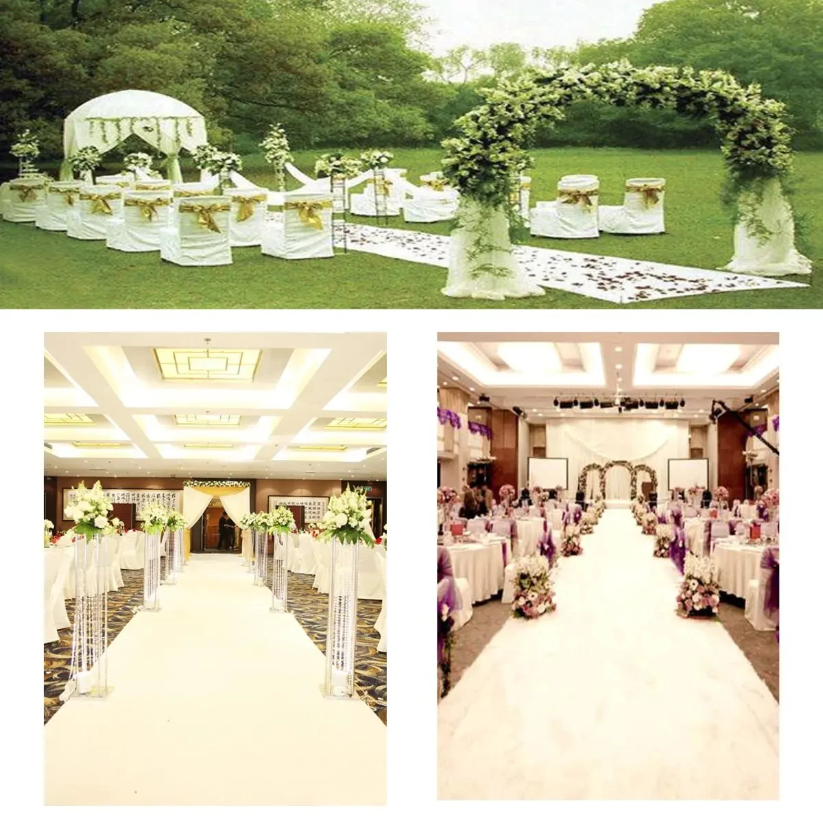 Özel uzunluk koridor koşucu dü - Aisle Runner White incelemesi ve fiyatı