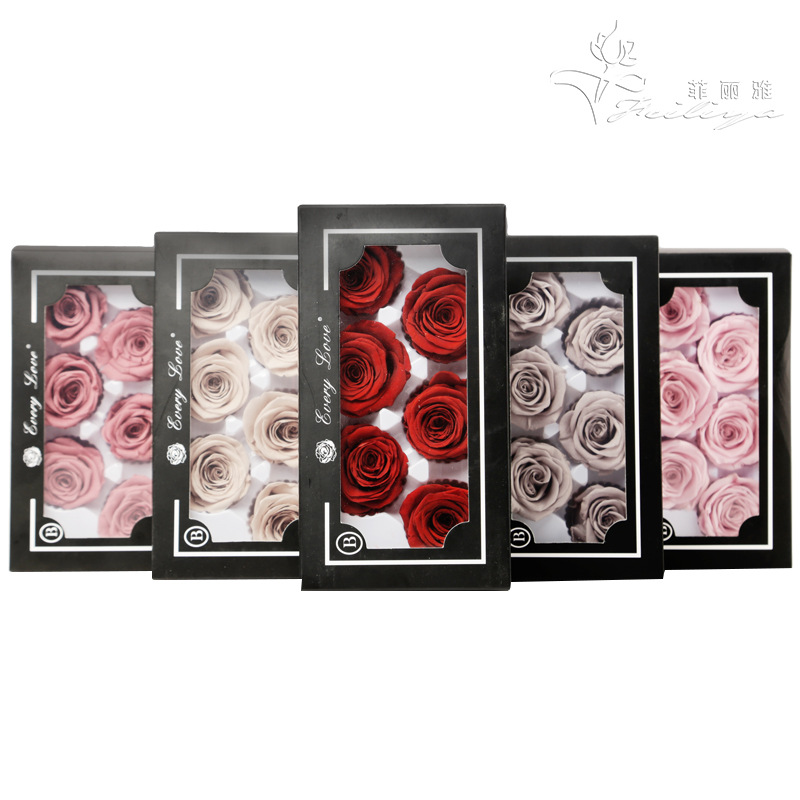 6 adet Ebedi Gül Çiçek Başları - Wedding Supply Bulk incelemesi ve fiyatı