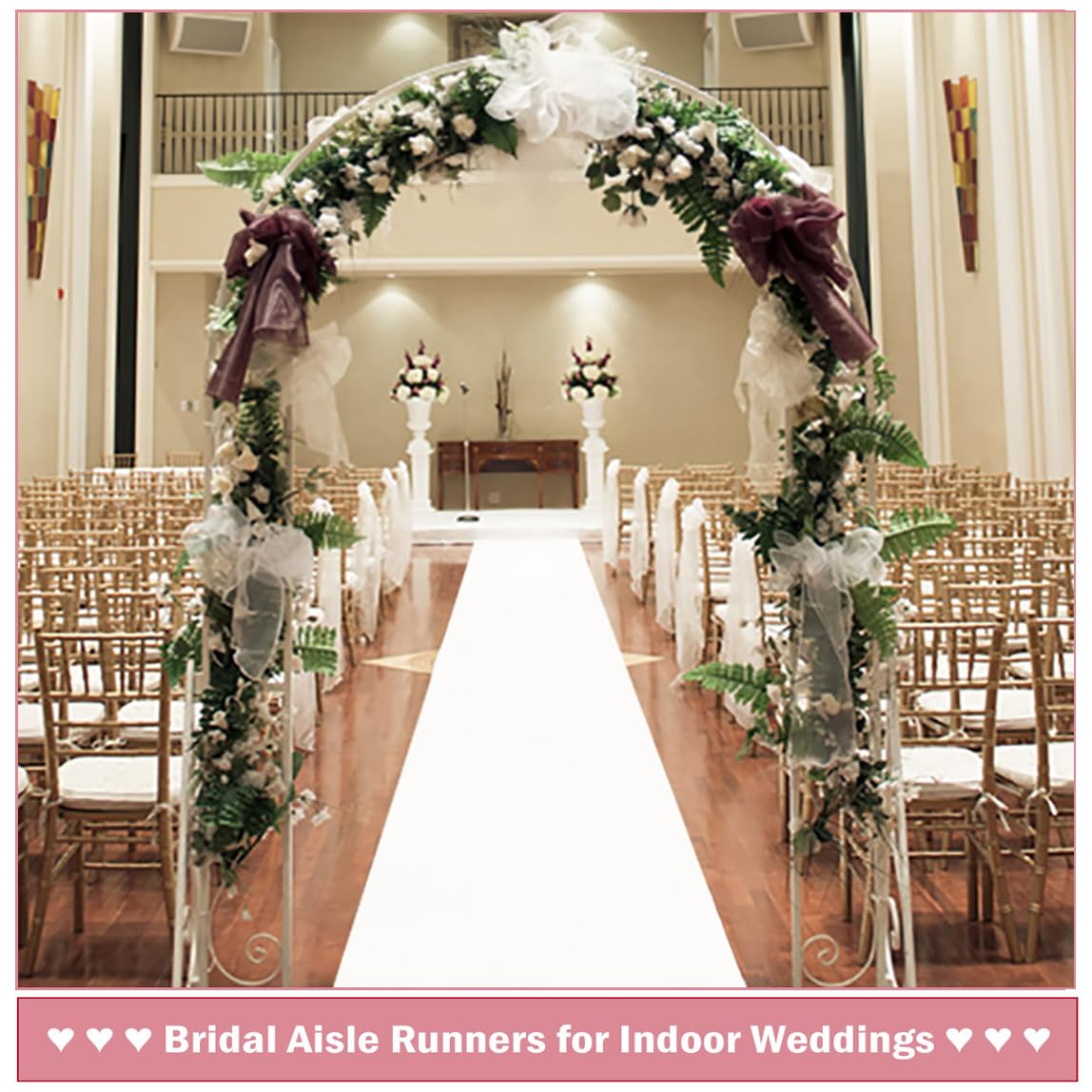 Düğün beyaz halı kaymaz otel k - Aisle Runner White incelemesi ve fiyatı
