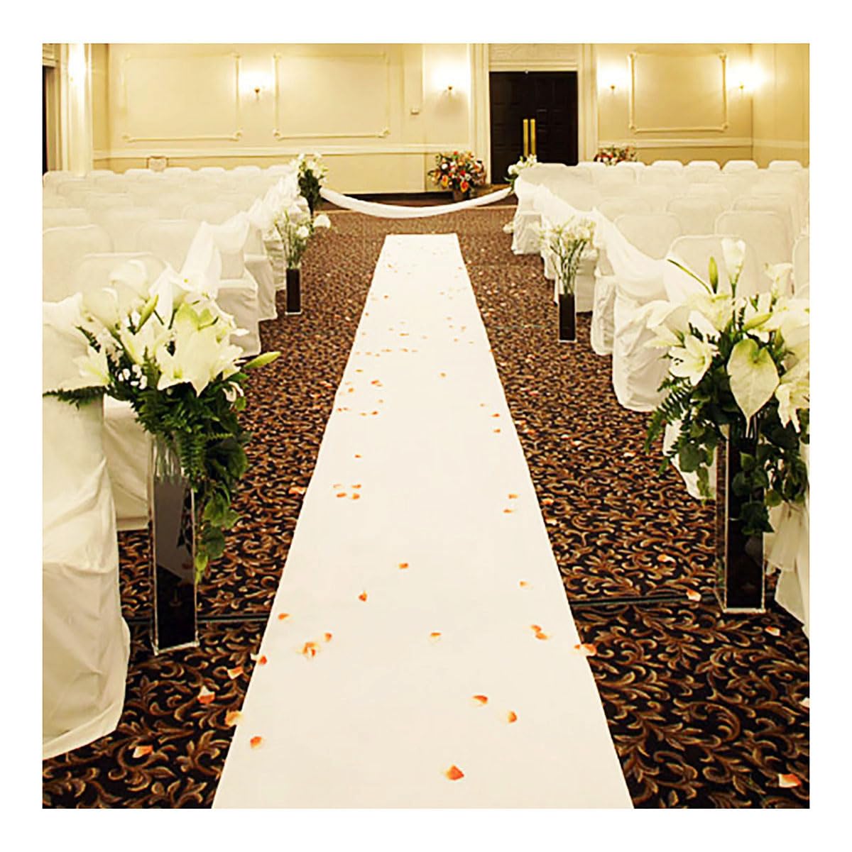 Düğün beyaz halı kaymaz otel k - Aisle Runner White incelemesi ve fiyatı