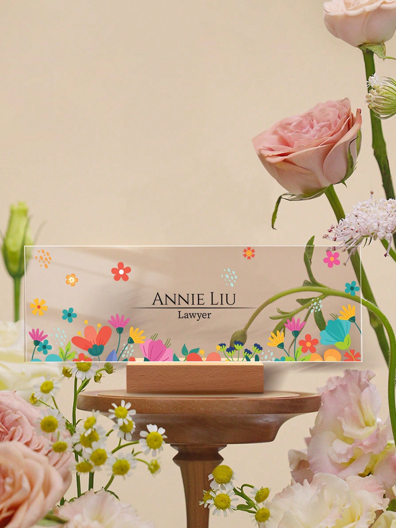 1 adet özel akrilik masa tabel - Wedding Job incelemesi ve fiyatı