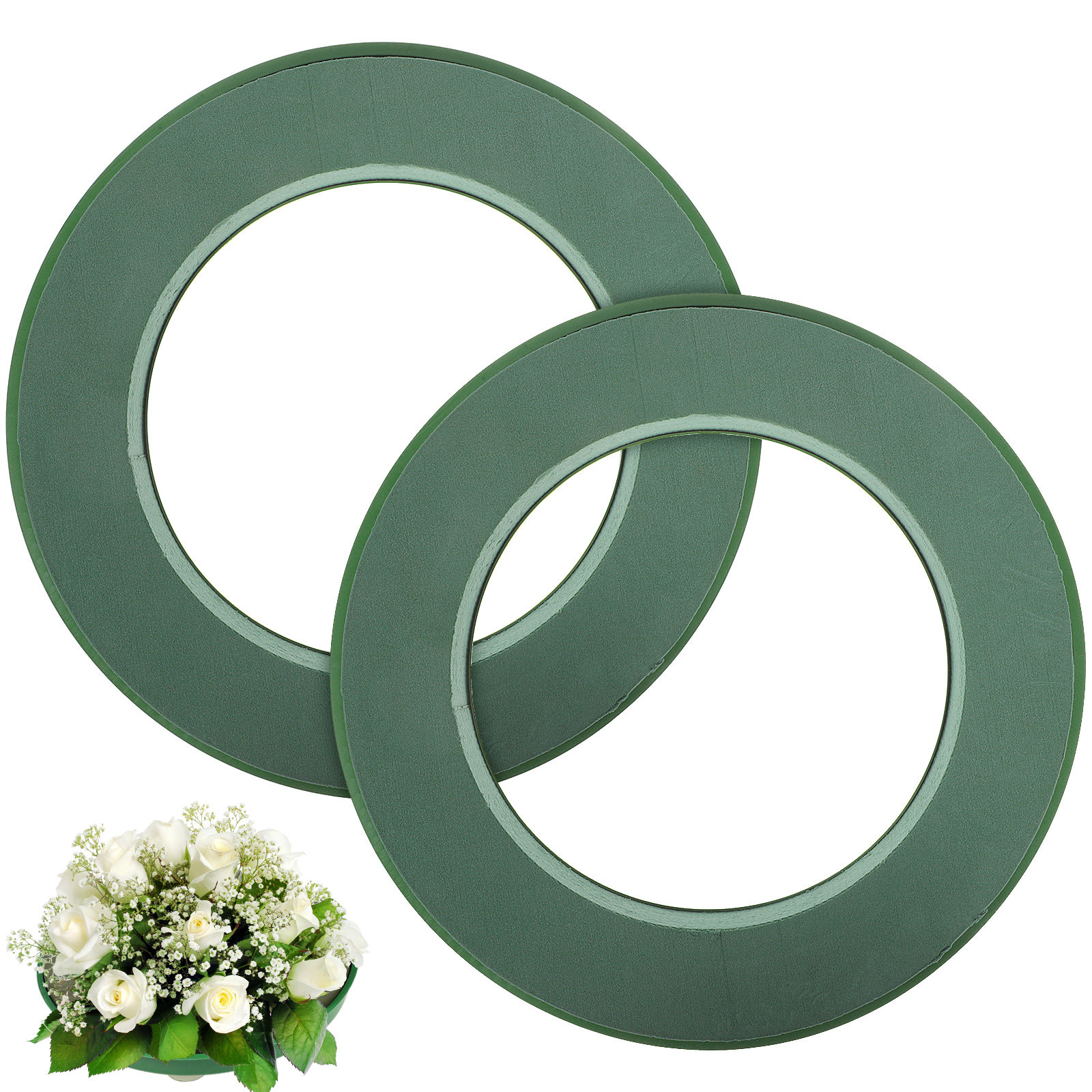 2 Adet Çiçek Süngeri Çelenk Ye - Wedding Floral Supply incelemesi ve fiyatı