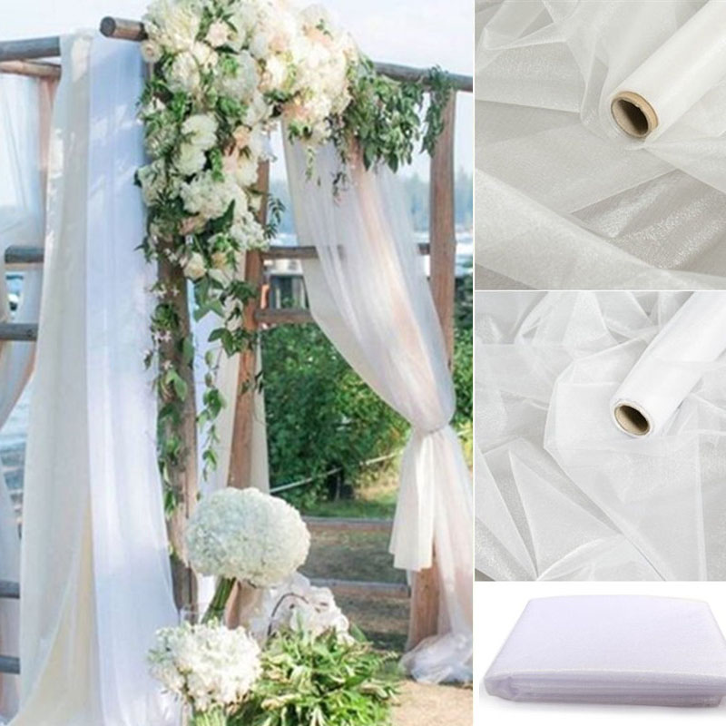 5 metre/grup şeffaf kristal or - Chair Sash Organza incelemesi ve fiyatı