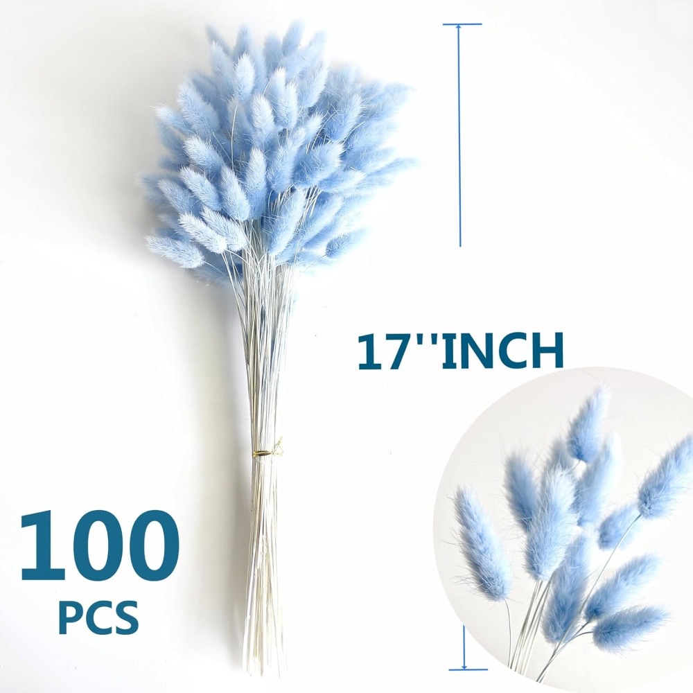 100 adet mavi tavşan kuyruğu ç - Flower Girl Basket incelemesi ve fiyatı